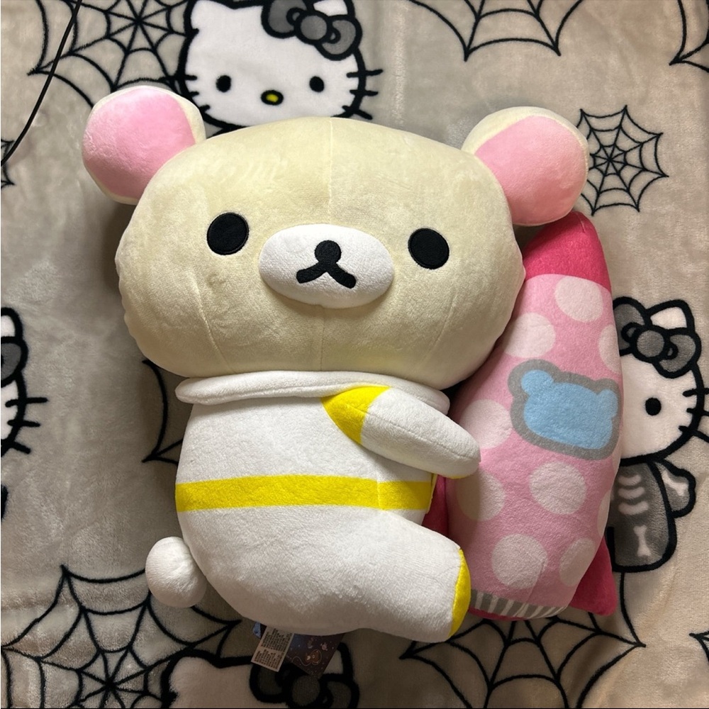 jumbo korilakkuma rocket ship plushie
